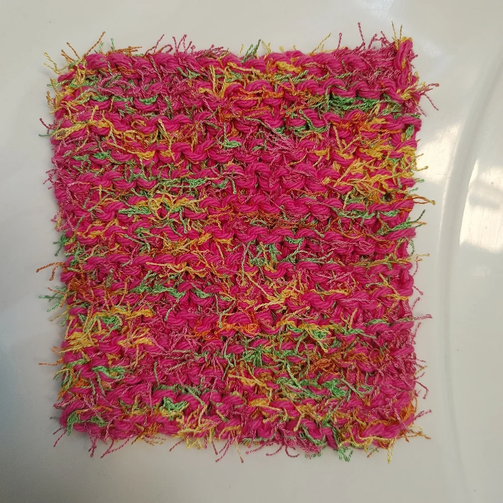 Scrubby Exfoliating Washcloths, Tropical, 3-Piece Set